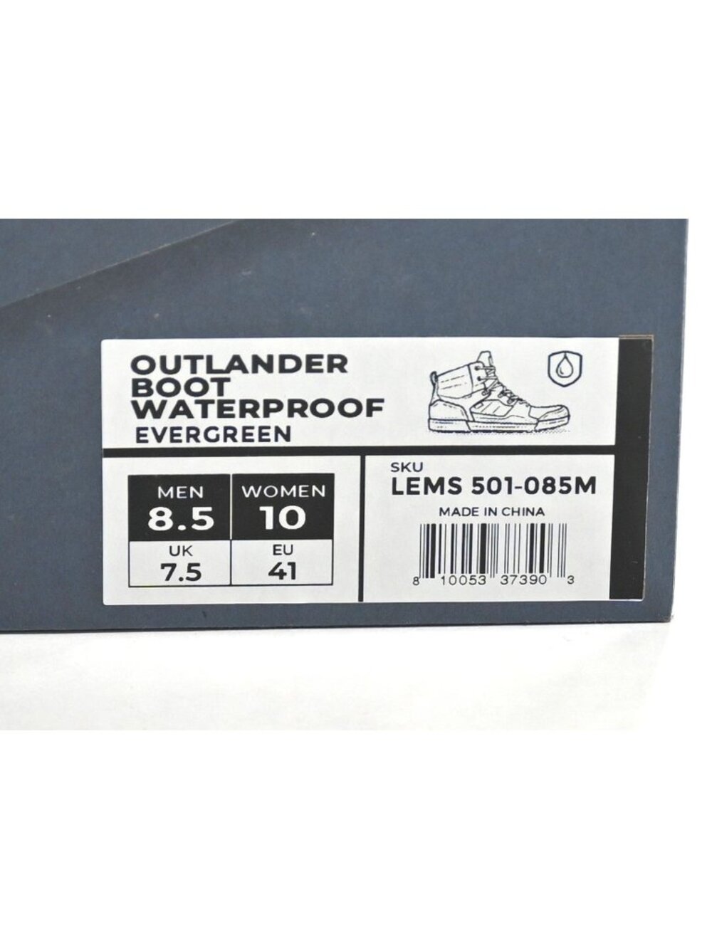 LEMS Outlander Boot Waterproof 501-085M in Evergreen - Picture 2 of 9